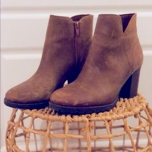 Clarks Brown Booties